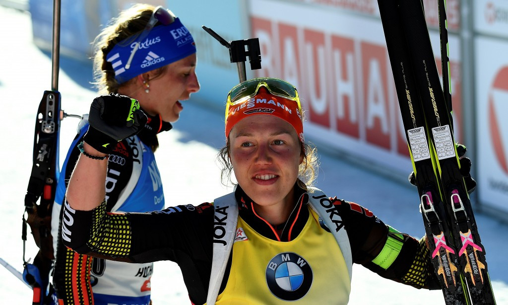 Germany’s Laura Dahlmeier won her third gold medal of the 2017 IBU World Championships today after claiming the women's 15km individual crown in Austrian town Hochfilzen ©Getty Images