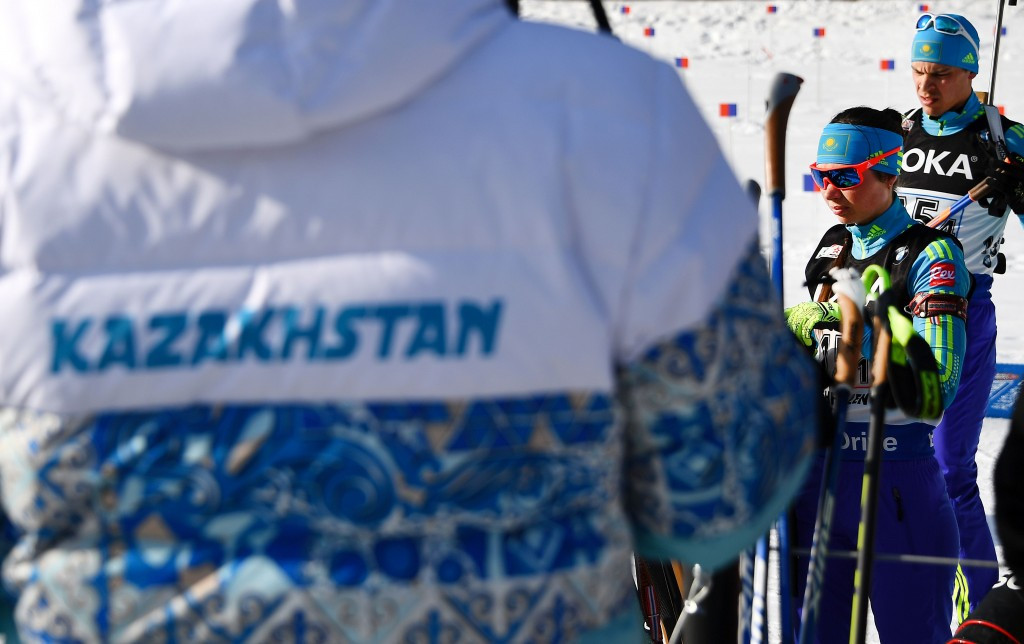 A search of the hotel of the Kazakhstan national biathlon team came on the eve of the World Championships, which begun with the mixed relay race ©Getty Images