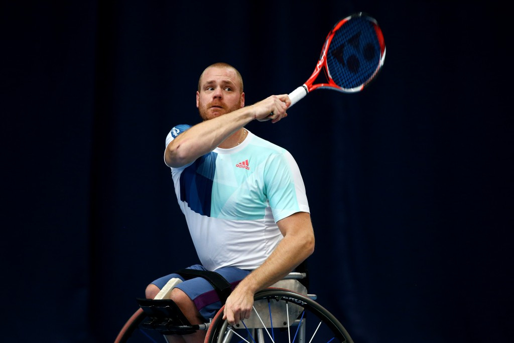Home favourite Maikel Scheffers beat France’s Frederic Cattaneo today to advance through to the quarter-finals of the men’s singles competition at the ABN AMRO World Wheelchair Tennis Tournament in Dutch city Rotterdam ©Getty Images