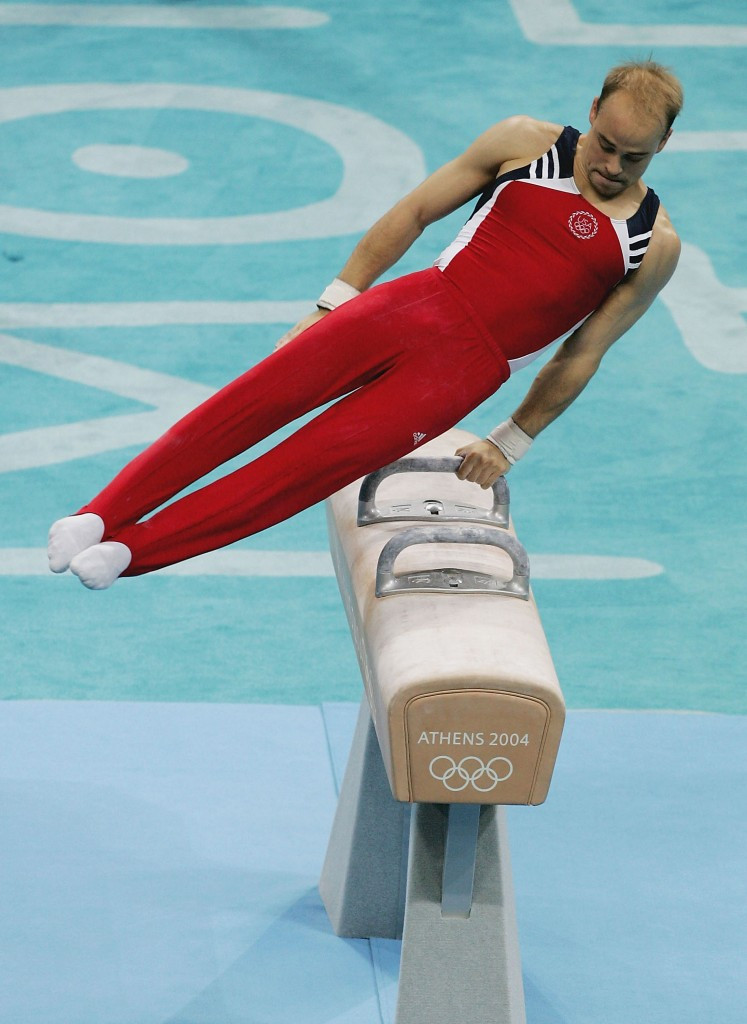 Brett McClure won a silver medal at the Athens 2004 Olympic Games ©Getty Images