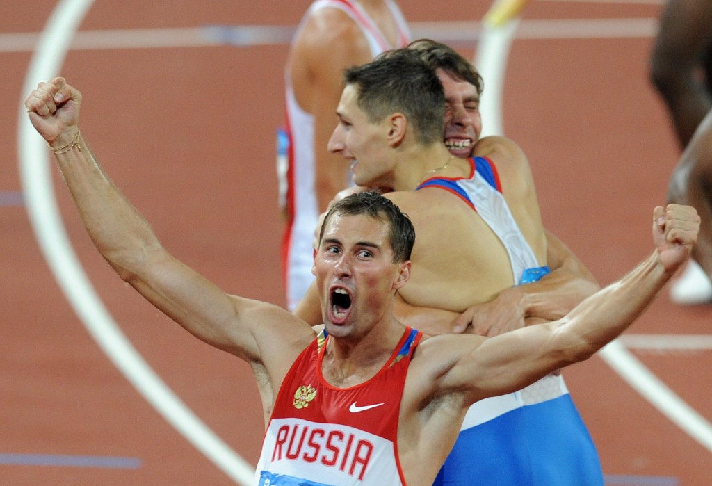 It recently emerged that Russian track and field athlete Anton Kokorin returned the 4x400 metres relay bronze medal he won at Beijing 2008 ©Getty Images