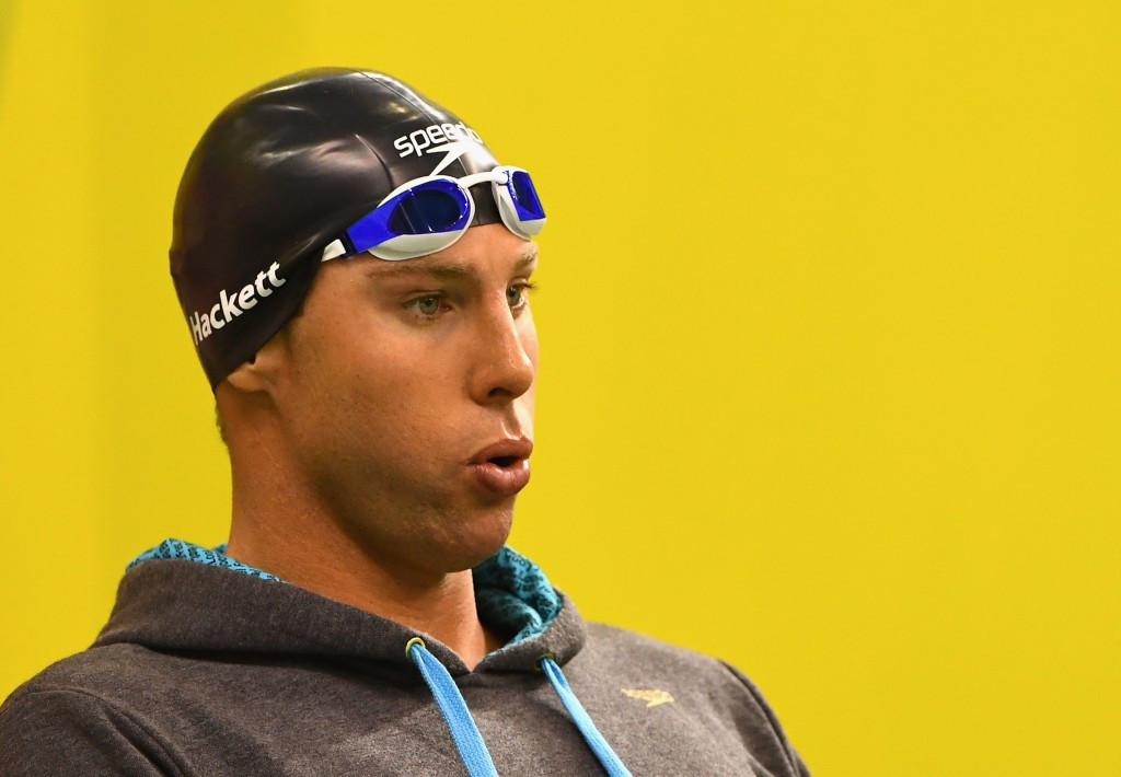 Former Olympic swimming champion Grant Hackett has been found by police in Australia’s Gold Coast after going missing following a family bust-up ©Getty Images
