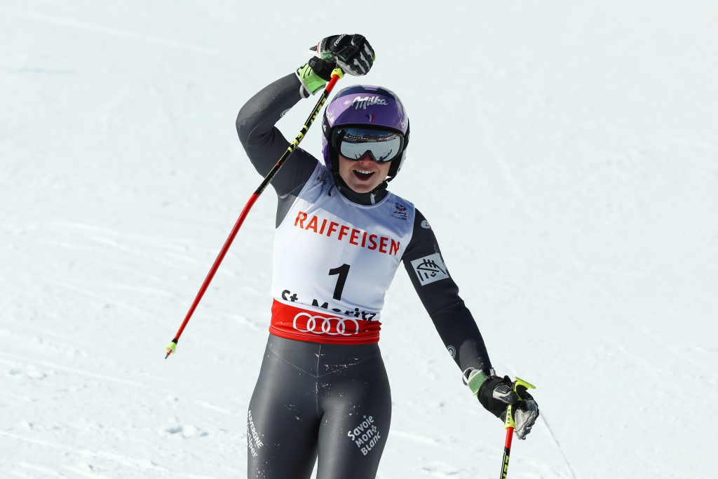 Worley secures second gold of FIS Alpine World Championships with giant slalom victory