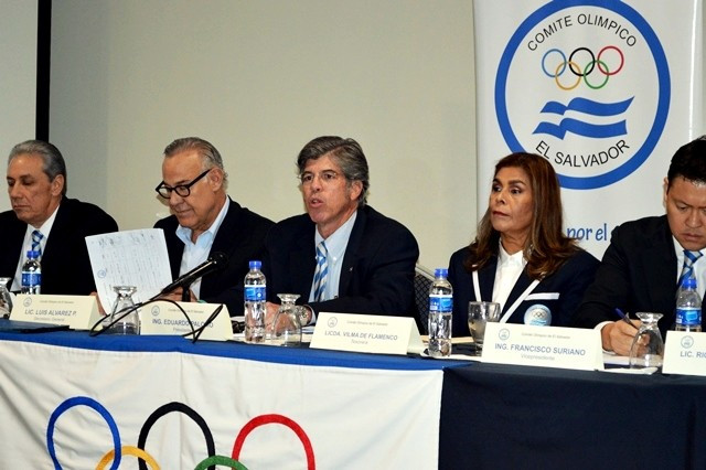 Eduardo Palomo has been re-elected as President of the El Salvador National Olympic Committee ©ESNOC