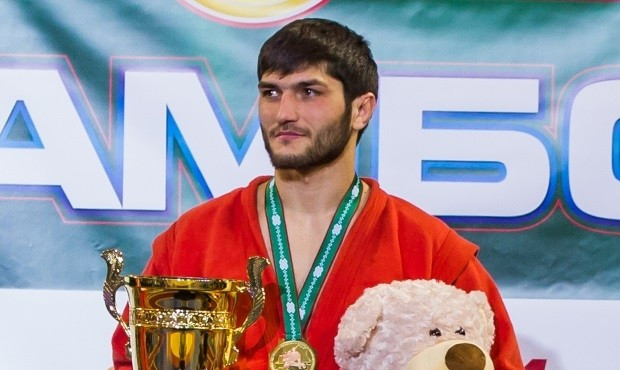 World champion Oleg Babgoev won under 82kg gold at last week’s Open Sambo Championships for the prizes of the President of the Republic of Belarus in Minsk ©FIAS