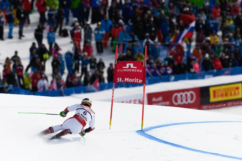 Marcel Hirscher posted an overall time of 2:13.31 which was good enough to clinch first place ©Getty Images