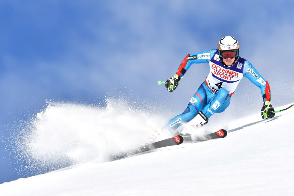 Overall FIS Alpine skiing World Cup second place Henrik Kristoffersen finished fourth ©Getty Images