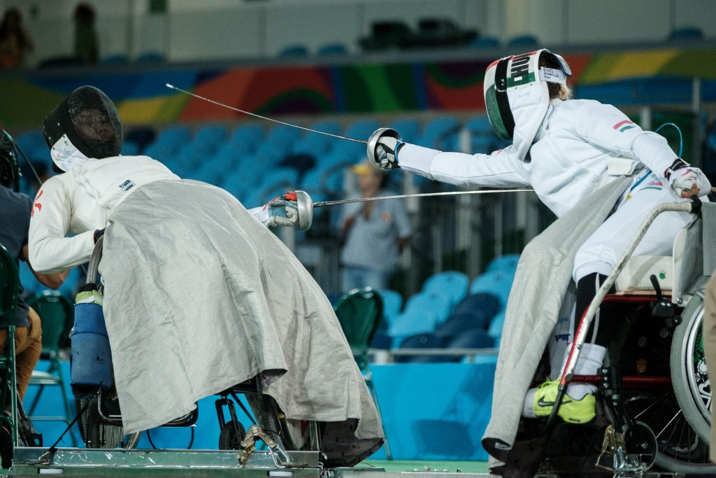 Gold for Veres on IWAS Wheelchair Fencing World Cup opening day