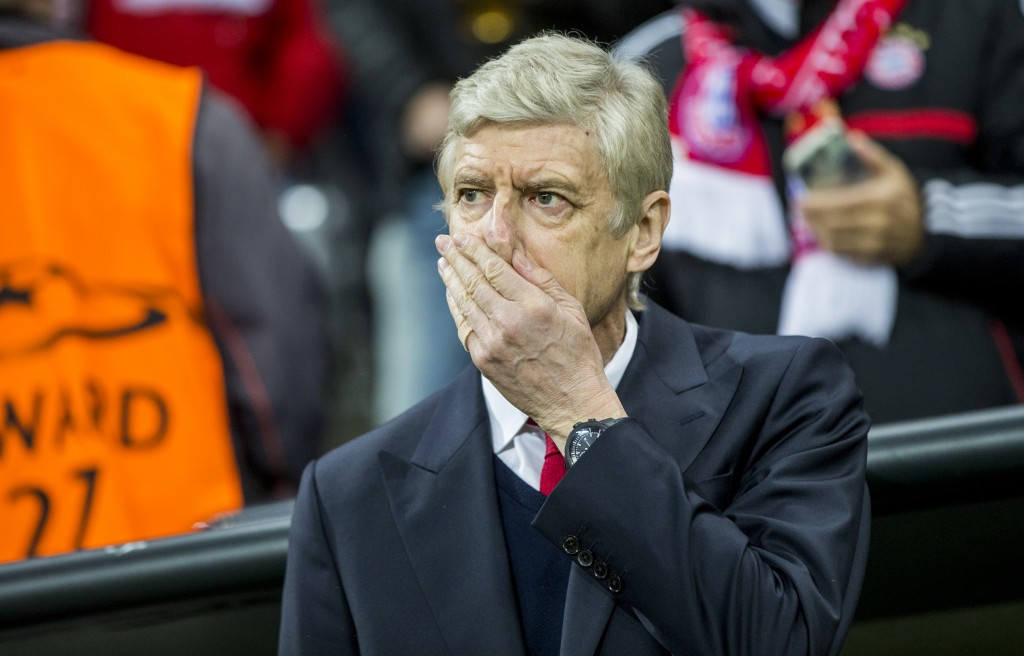 Arsenal manager Arsène Wenger has been the subject of criticism from his own supporters in recent months ©Getty Images 