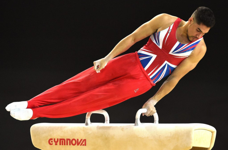 London 2012 Olympic silver medallist Louis Smith has topped the pommel horse standings