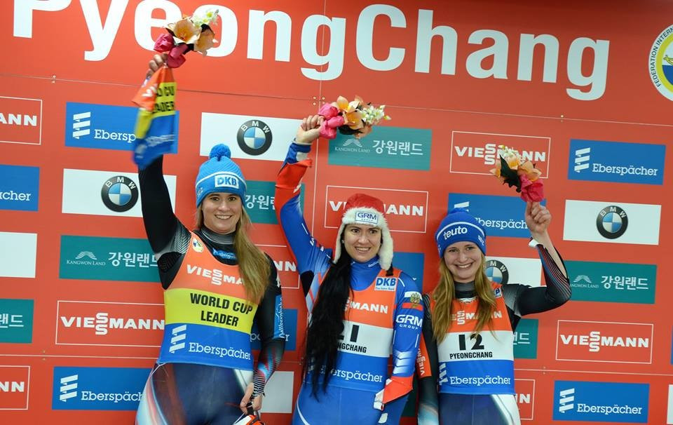 Geisenberger secures Luge World Cup title with second place finish in Alpensia