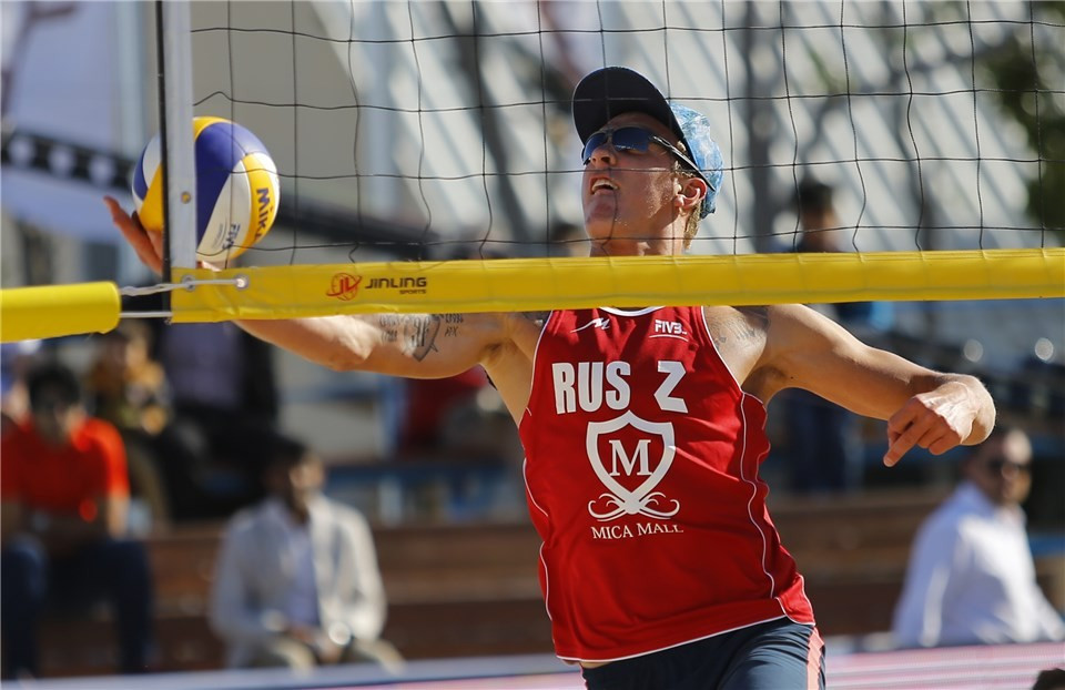 Russia also claimed the bronze medal in Kish Island as Oleg Stoyanovskiy and Artem Yarzutkin beat Germany’s Lorenz Schumann and Julius Thole ©FIVB