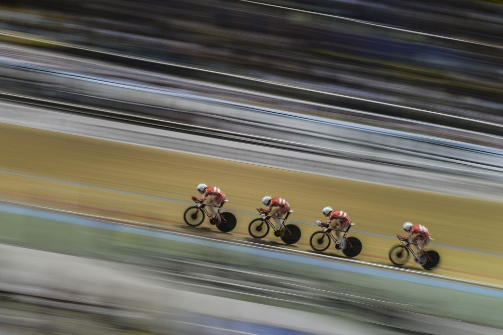 Denmark enjoyed victory in the men's team pursuit final ©Getty Images