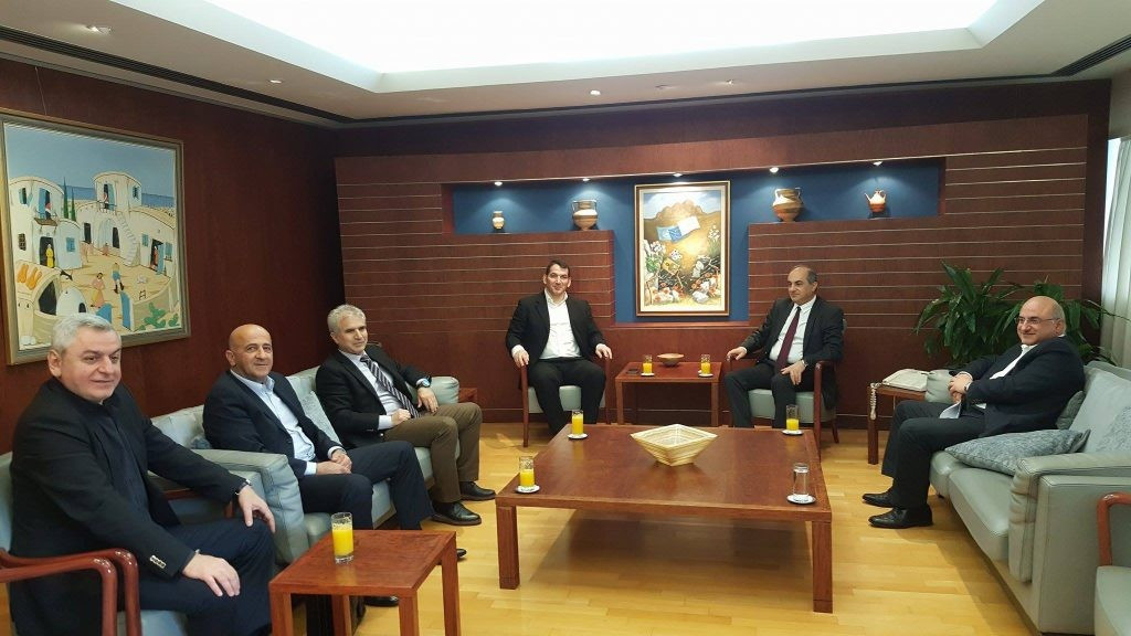 IWF Executive Board member Pyrros Dimas has visited the Cyprus Weightlifting Federation ©IWF