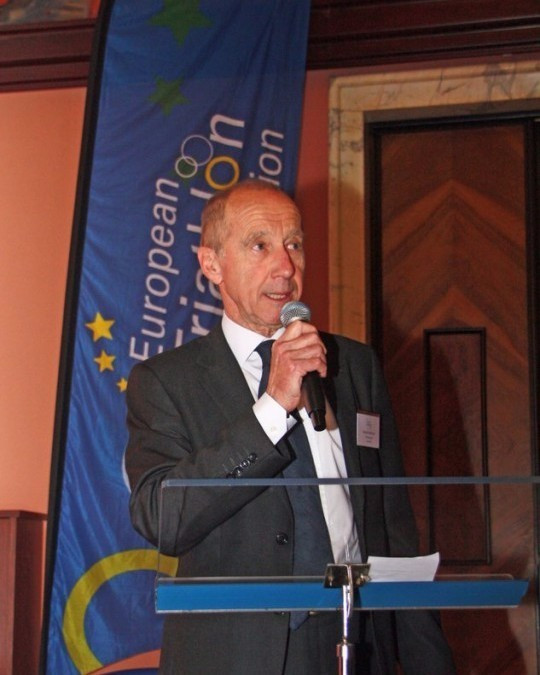Italy's Bertrandi re-elected President of European Triathlon Union