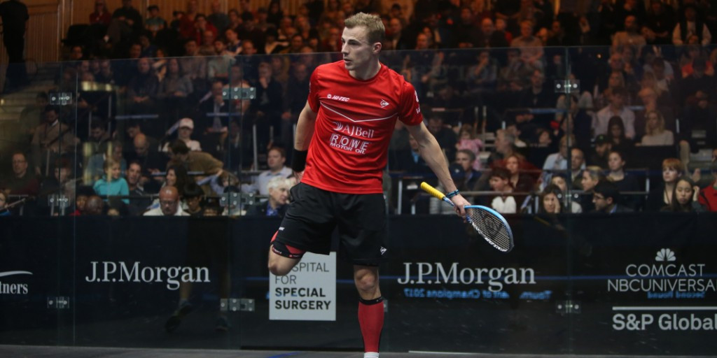 Three-time world squash champion Nick Matthew of England has been ruled out of next week’s 2017 Windy City Open through injury ©PSA