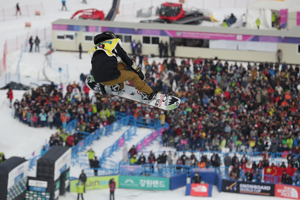 Snowboarder Kim bags first FIS World Cup title