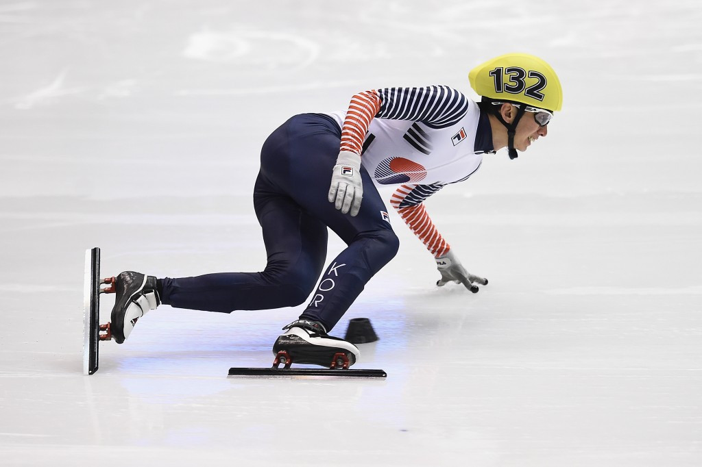 Park Se-yeong claimed South Korea's second gold medal today in the men's 1,500m ©Getty Images