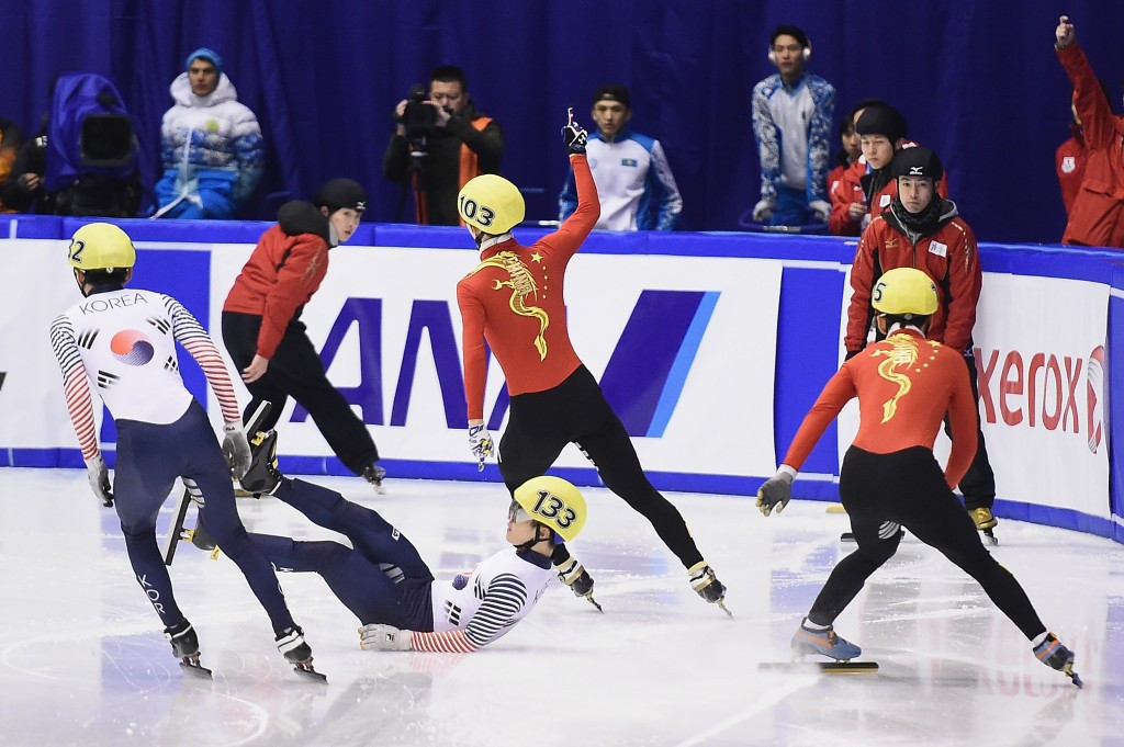 China's Wu Dajing triumphed in the men's 500m competition ©Getty Images