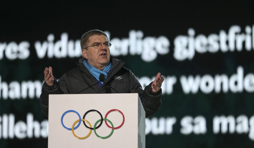 IOC President Thomas Bach has again praised the success of Lillehammer 2016 ©Getty Images