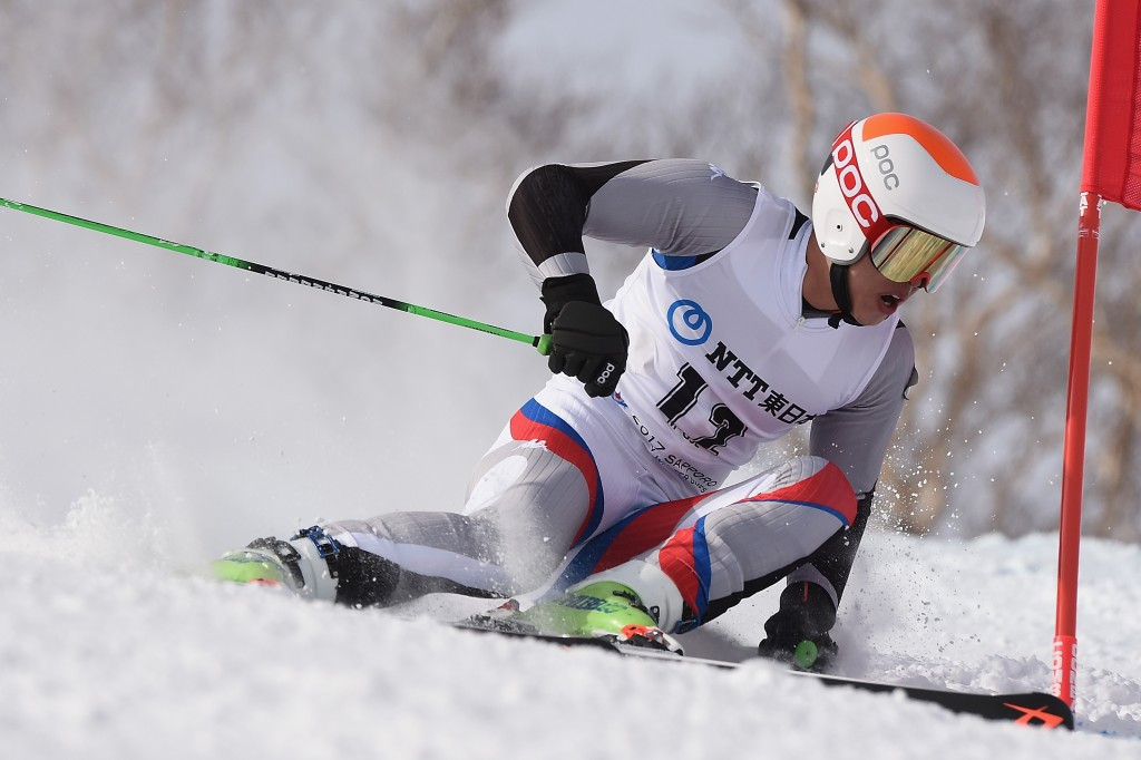 Kim Hyeon-tae of South Korea won the silver medal after the two runs ©Getty Images