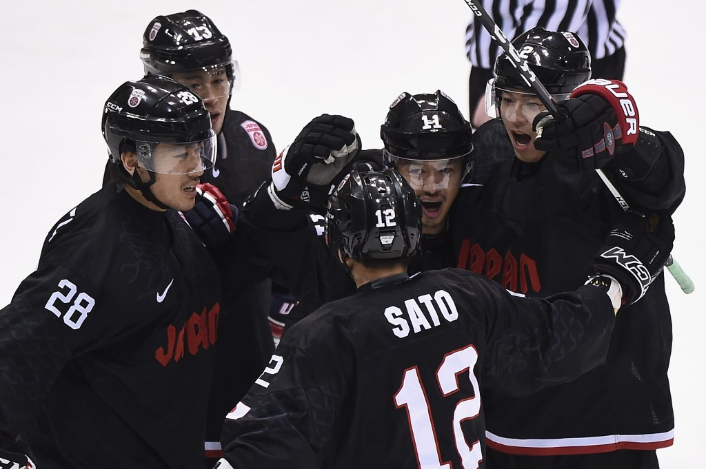 Japan opened their men's ice hockey account with a game against China ©Getty Images