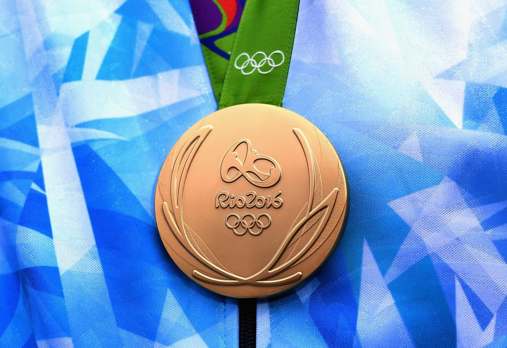 All medals from Rio 2016 were made with recycled materials ©Getty Images