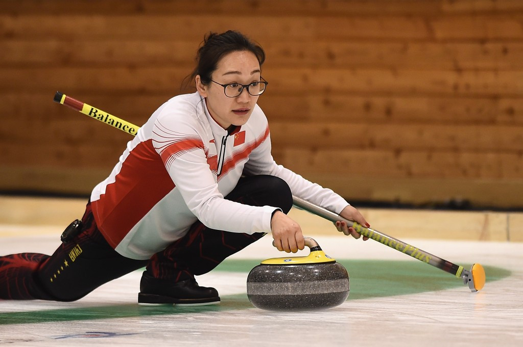 China took on Japan today in women's curling ©Getty Images