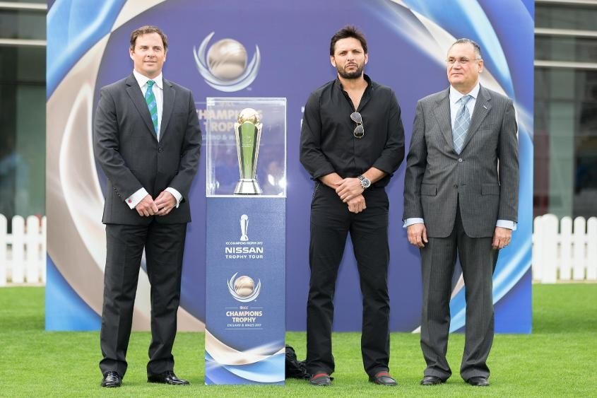 The ICC has launched the 2017 Champions Trophy Tour ©ICC