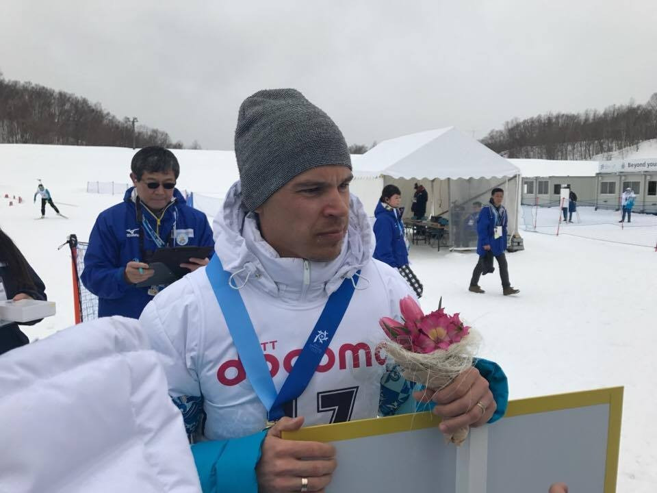 Yan Savitskiy won the men's 10km sprint event ©ITG