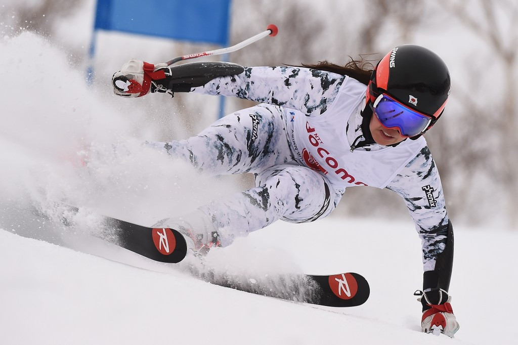 Emi Hasegawa triumphed in the women's giant slalom ©Getty Images