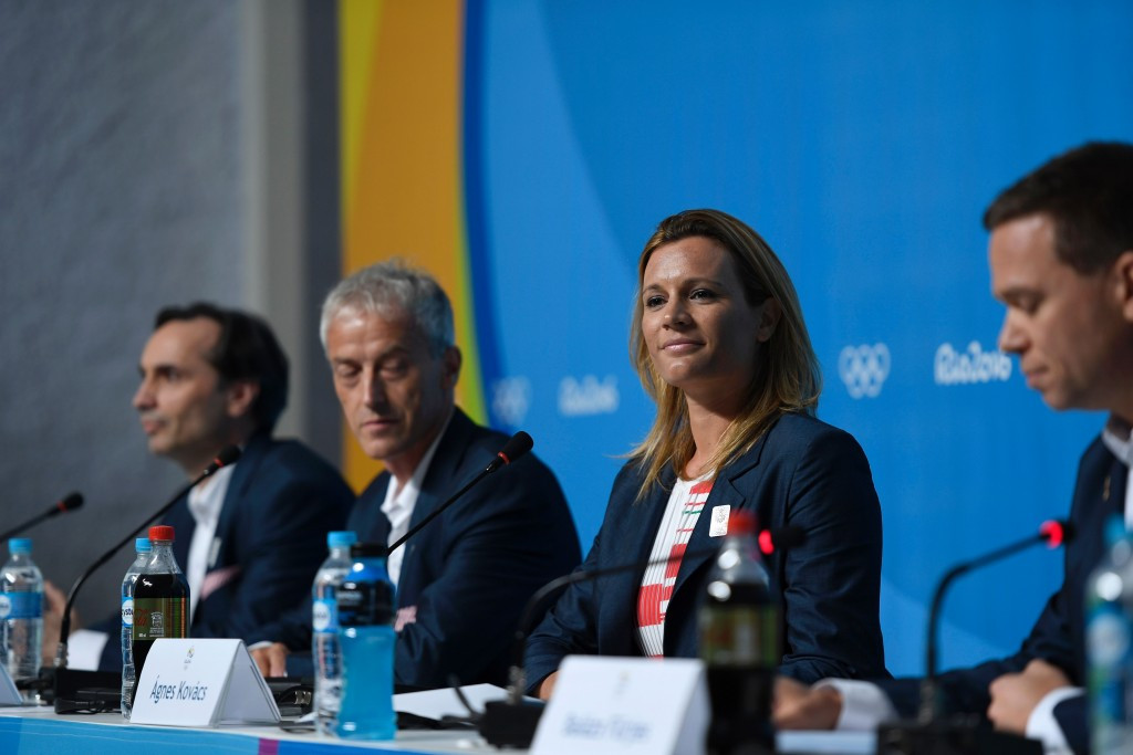 The Budapest 2024 Athletes' Committee is chaired by Olympic gold medallist Ágnes Kovács ©Getty Images
