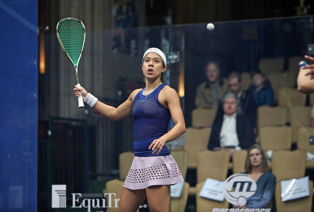 Malaysia's Nicol David made it through in the women's competition ©PSA