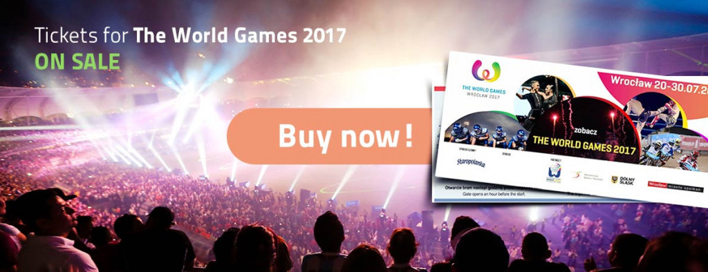 Tickets for the World Games have gone on sale ©IWGA
