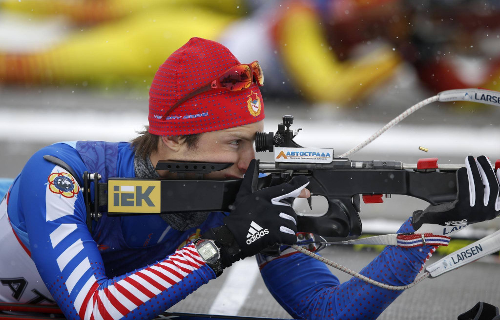 Maxim Tsvetkov took the men's 10km indvidual biathlon sprint honours ©Facebook