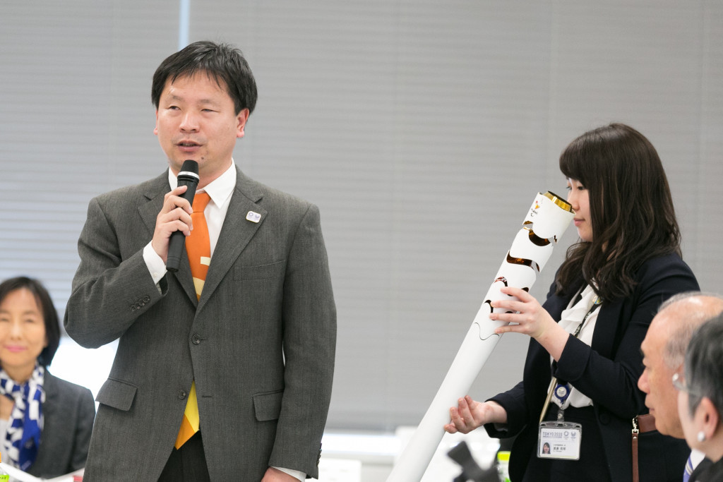 Junichi Kawai, left, is among the Torch Relay commission members ©Tokyo 2020