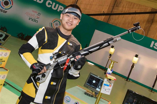Song wins ISSF World Cup gold at first attempt