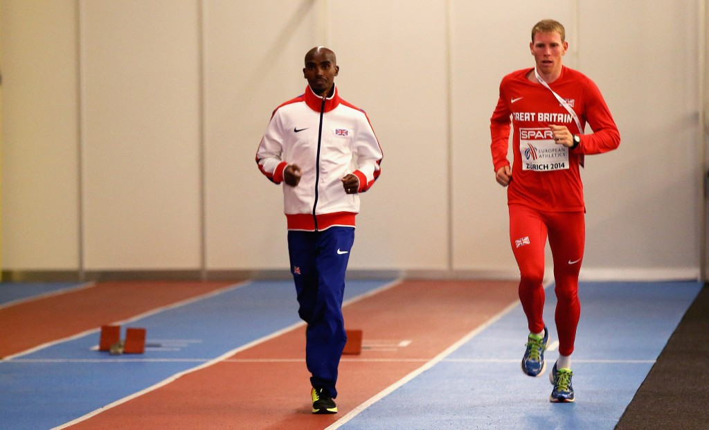 British team mates Mo Farah and Andy Vernon have endured an increasingly strained relationship in recent months ©Getty Images