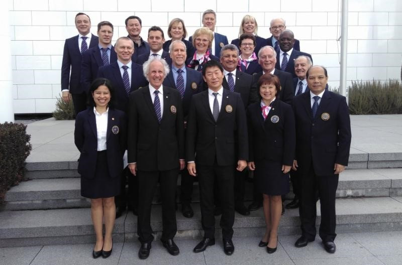 The FIG held its first Executive Committee meeting under the Presidency of Morinari Watanabe ©FIG