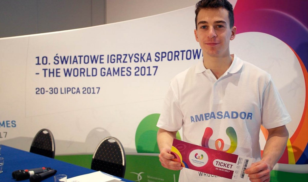 Dzienski unveiled as 2017 World Games ambassador