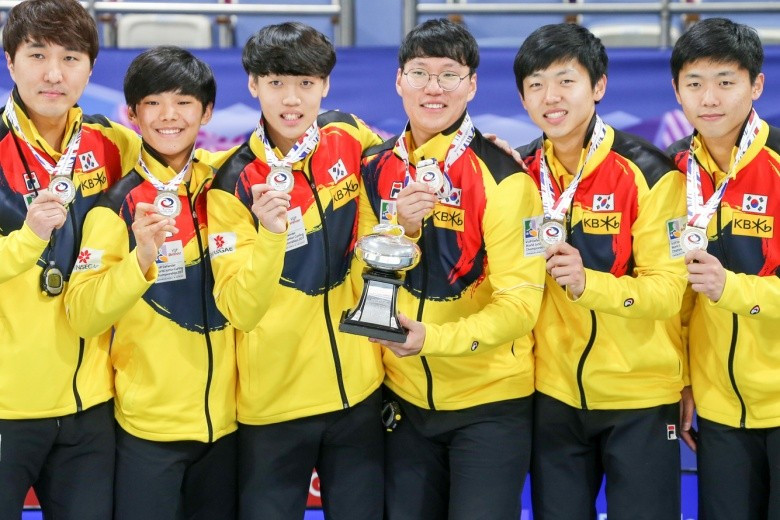Hosts South Korea took the gold medal on home ice at the 2017 World Junior Curling Championships ©WCF