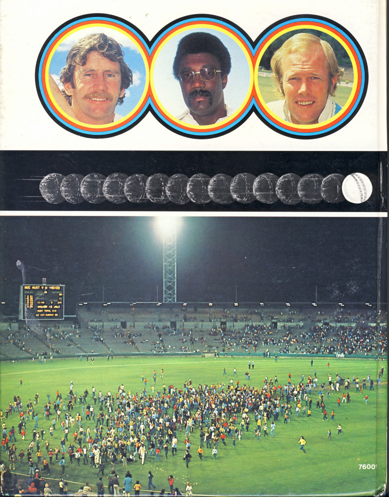 As shown in this promotional material, World Series Cricket featured top players, a white ball and day-night games ©WSC