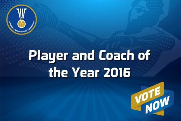 Voting for the IHF player and coach of the year awards is now open ©IHF