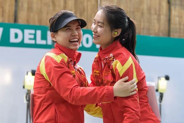 China's Lin scores new world record at ISSF World Cup