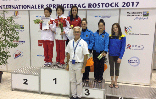 Chinese divers won all four individual titles on offer ©FINA