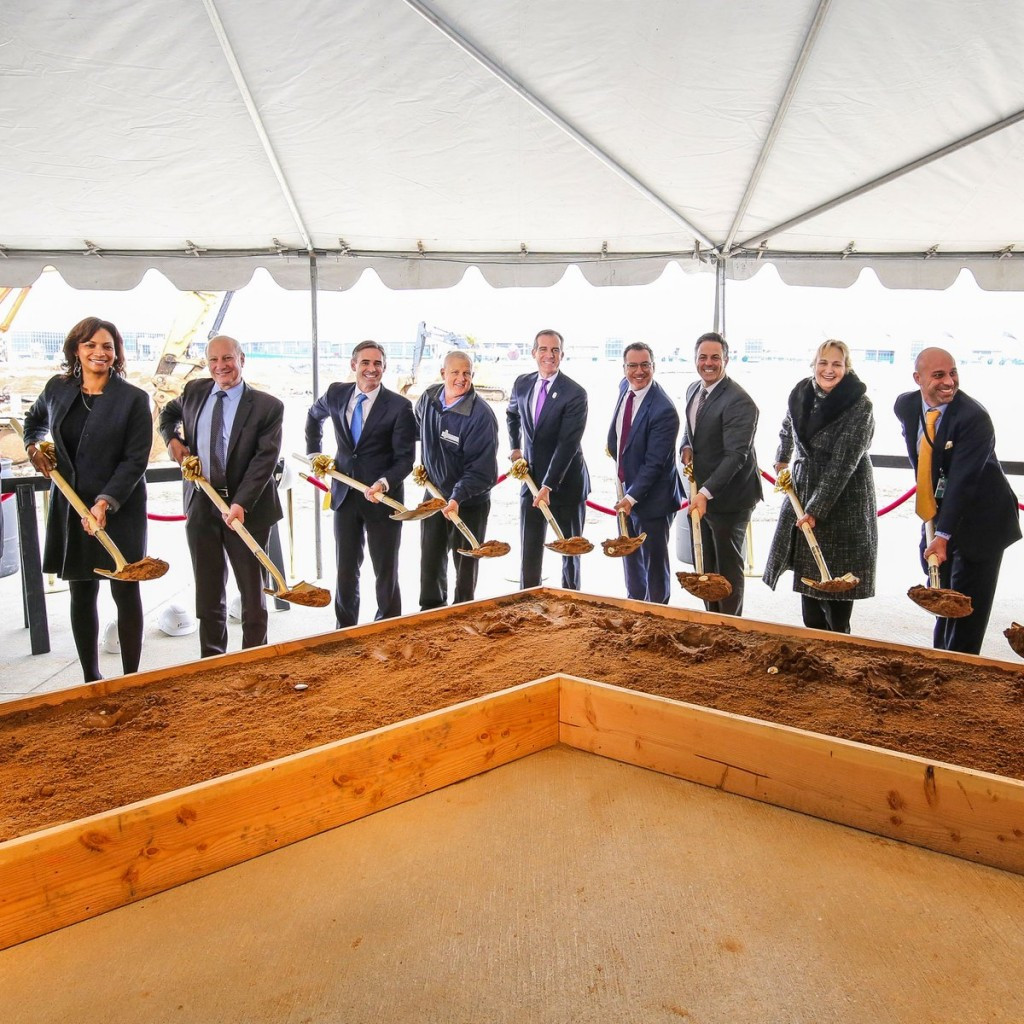 Los Angeles 2024 claim boost as ground is broken at new LAX terminal