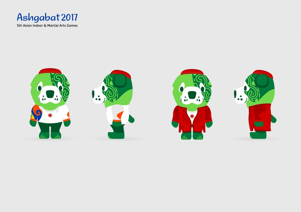 Wepaly is the official Ashgabat 2017 mascot ©Ashgabat 2017