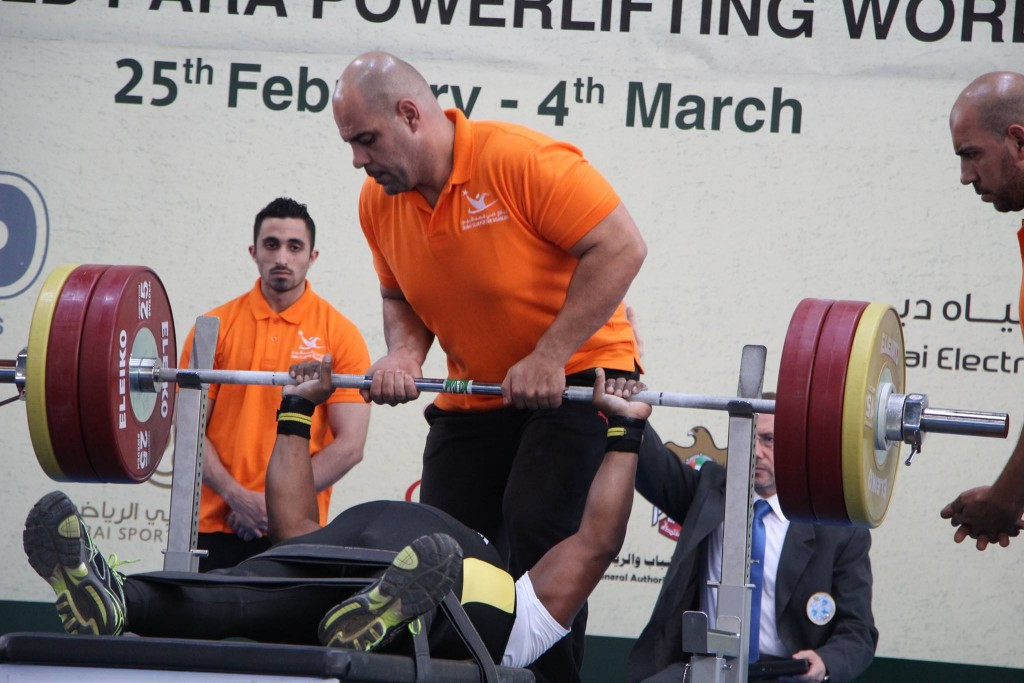 Action continued today at the IPC Powerlifting World Cup in Dubai ©Dubai Club for the Disabled.