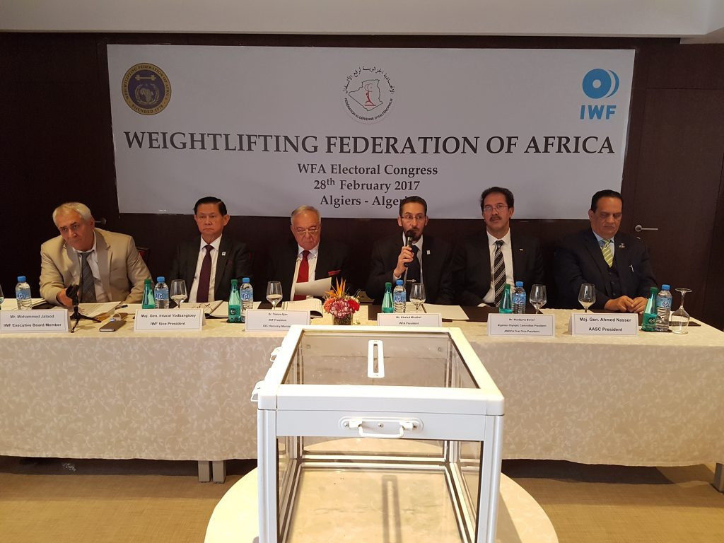 Khaled Mhalhel was re-elected as President ©WFA 