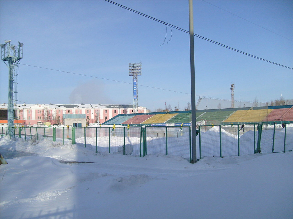 Vodnik, who play at the Trud Stadium, were accused of scoring own goals to get an easier draw in the play-offs ©Wikipedia